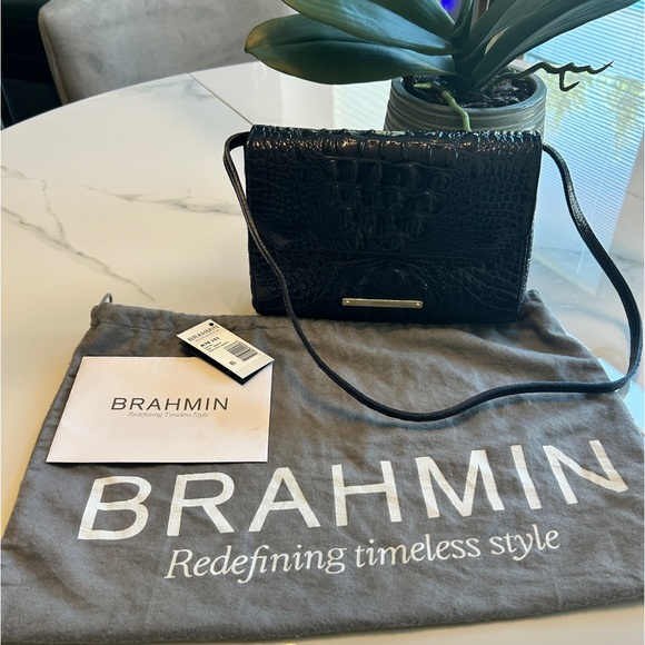 Brahmin Carina handbag / color: Ink - Picture 9 of 17